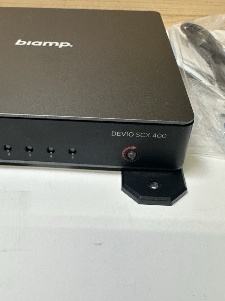 Biamp Devio SCX 400 Conferencing DSP Processor (UNTESTED)
