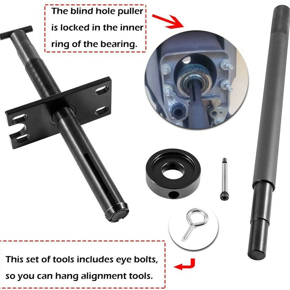 Gimbal Bearing Puller Alignment Tool & Hinge Pin Tool For Mercruiser Alpha Bravo