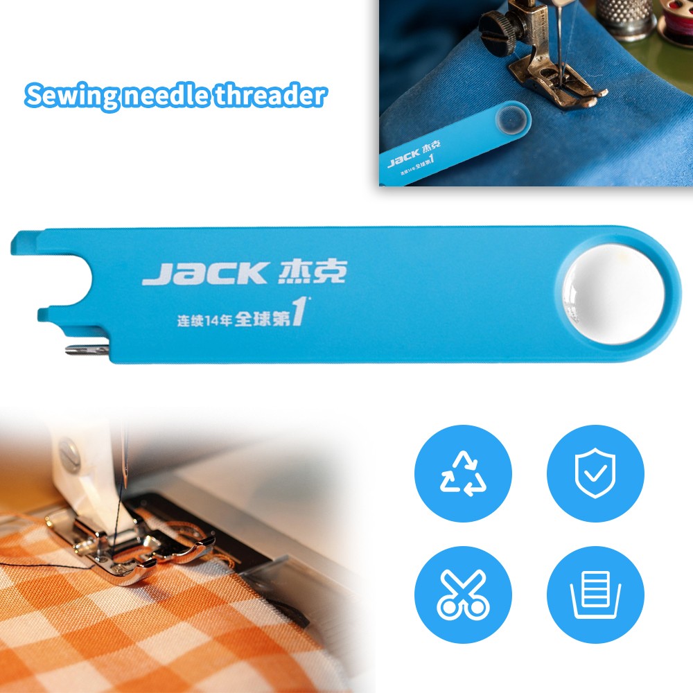 Portable Needle Threader Tool, Automatic Sewing Aid, Quick Thread Feature