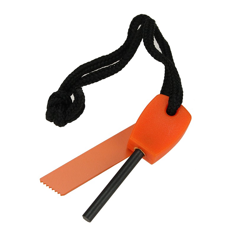 20PCS Camping mini Flint Stone Rod Fire Starter Lighter Magnesium Survival Tool