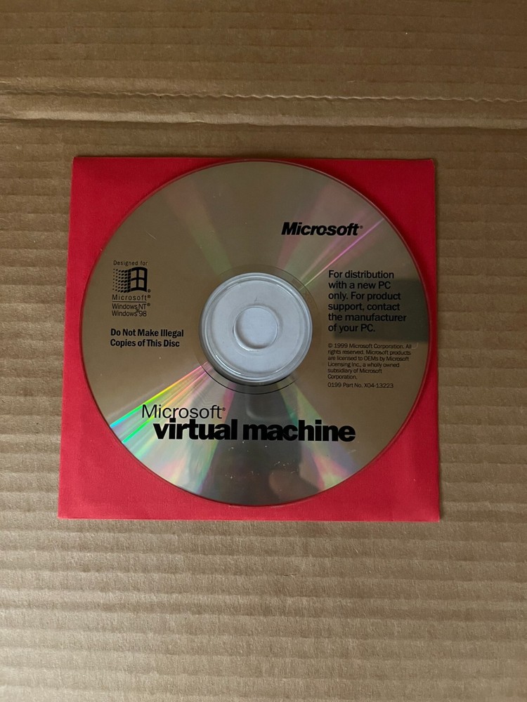 Microsoft Virtual Machine CD-ROM