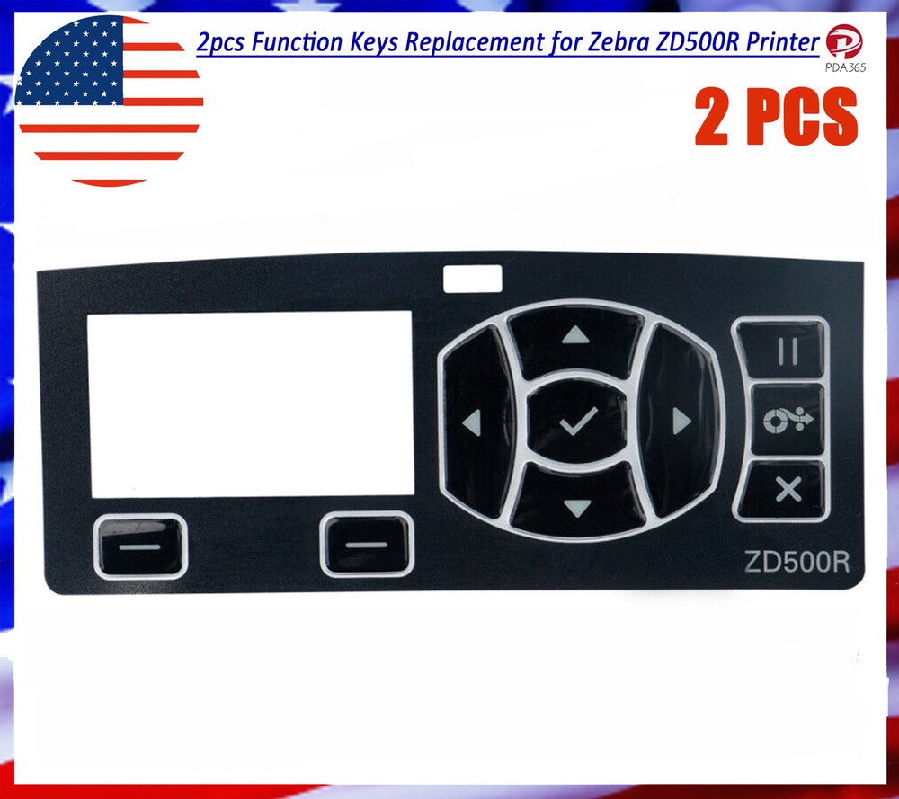 2pcs Function Keys Replacement for Zebra ZD500R Printer
