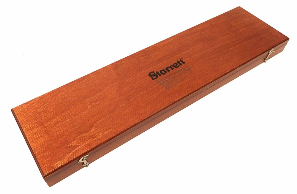 STARRETT 123-12 MASTER VERNIER CALIPER, HARDENED AND STABILIZED MASTER BAR!