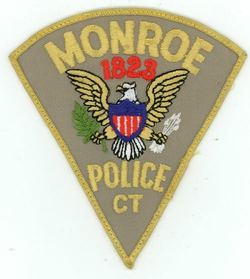 CONNECTICUT CT MONROE POLICE NICE PATCH SHERIFF