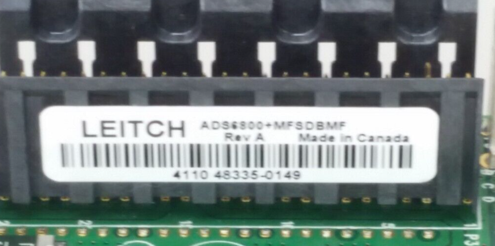 LEITCH HARRIS LEITCH ADS6800+MFSDBMF BACK PLANE