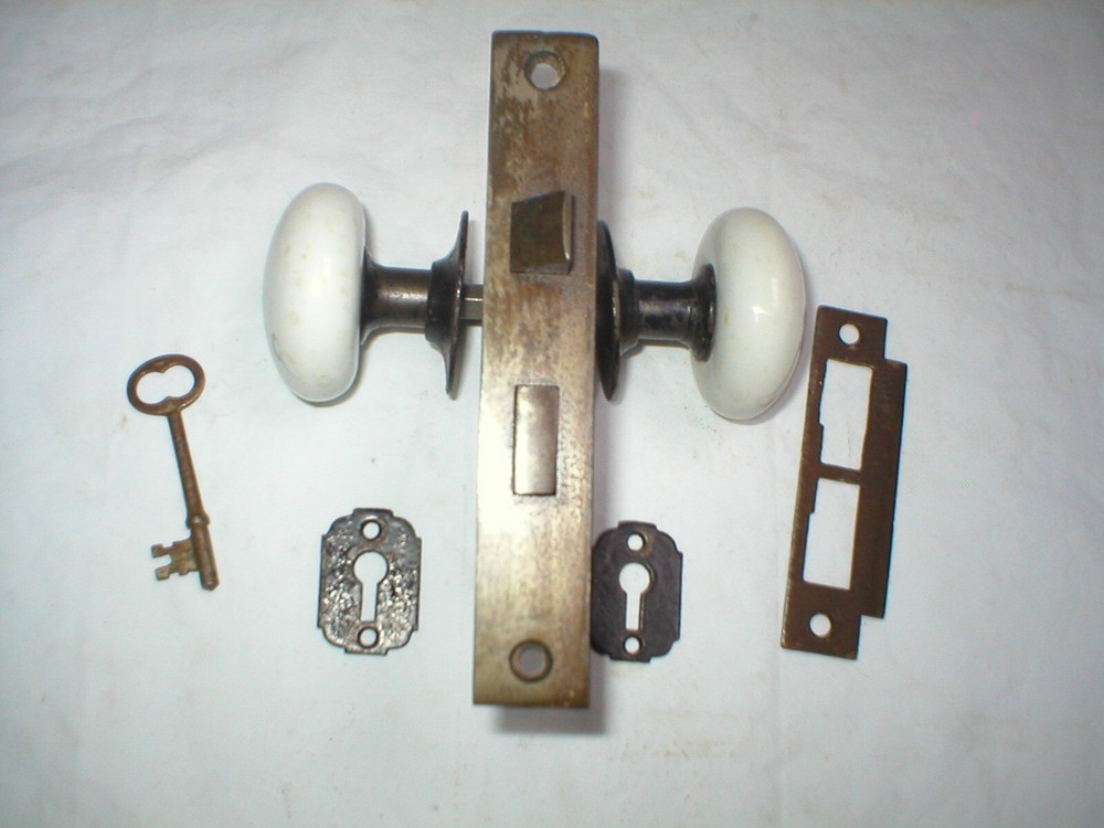Antique Victorian Era Door Hardware