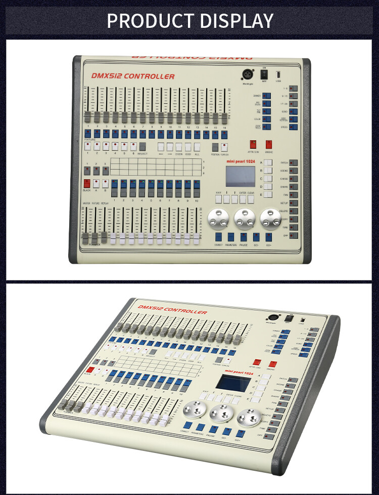 1024CH Console Mini Pearl DMX512 Lighting Disco Computer Light DMX Controller