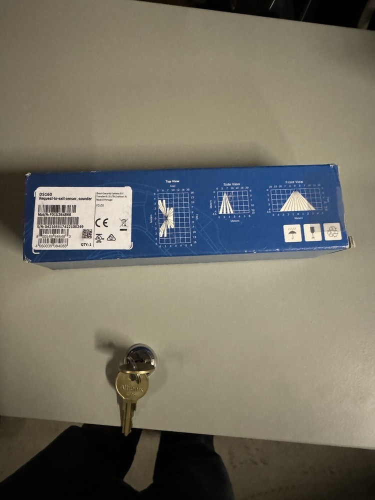 Bosch DS160 High Performance Request to Exit PIR Motion Detector - Brand New