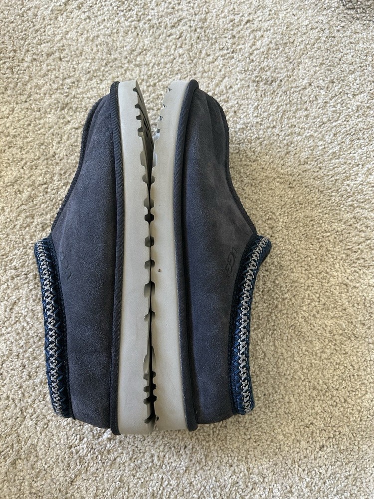 UGG Men’s Tasman Slipper Size 10 Navy Blue Barely Worn