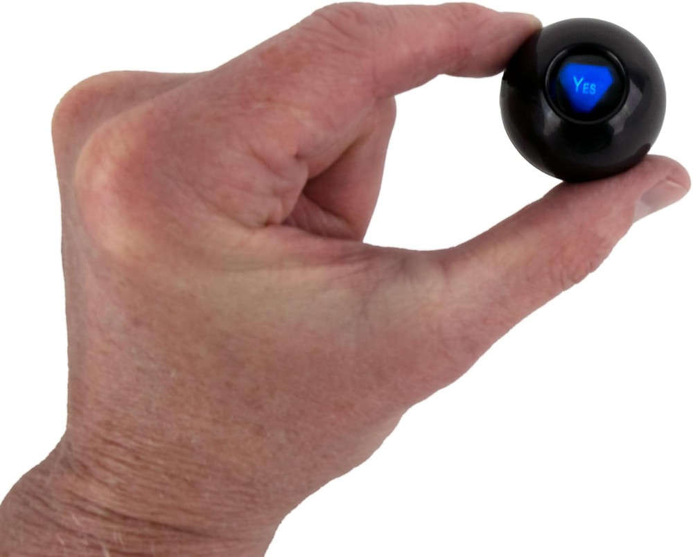 Worlds Smallest Magic 8 Ball, Classic Black