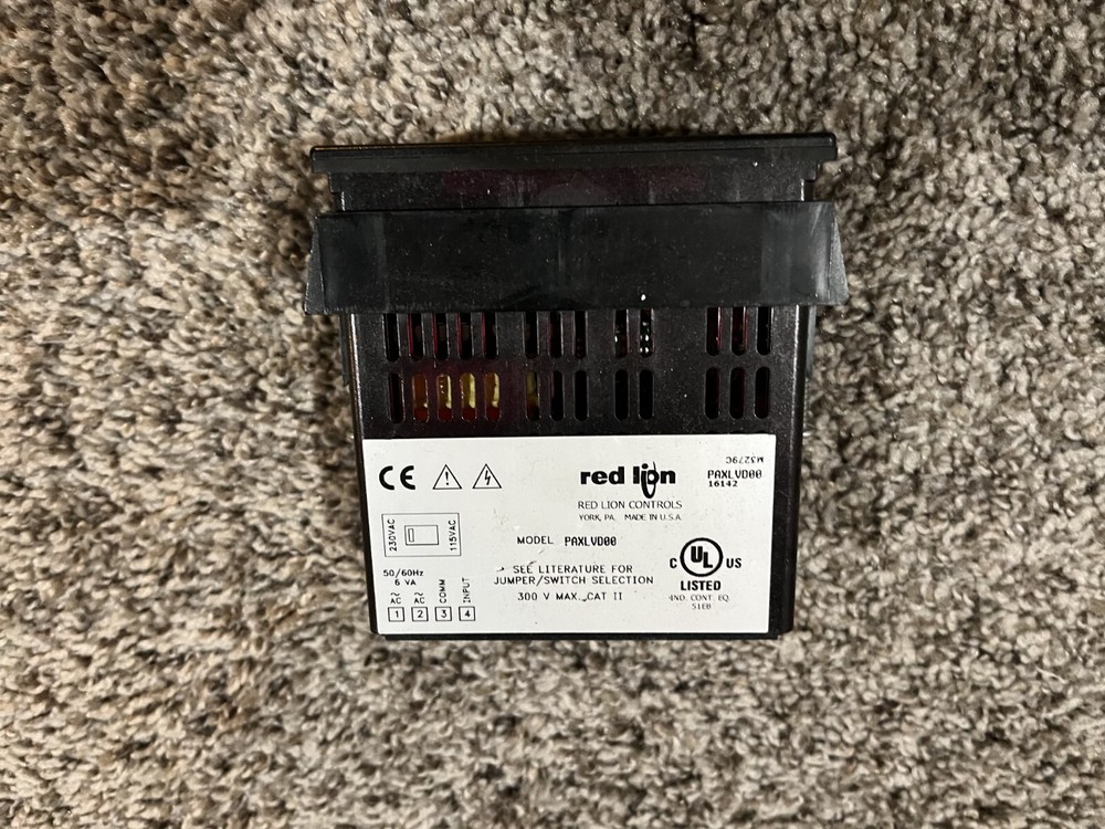 Red Lion Controls PAXLVD00 Digital Panel Meter