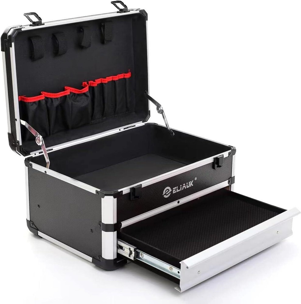Tool Box Portable Tool Box with drawer Tool Storage Box Organizer Garage HOT