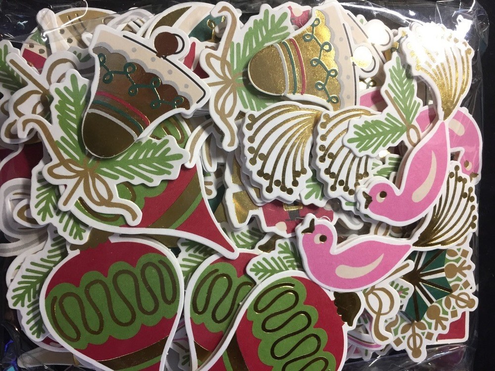 Anna Griffin BAUBLES & BRANCHES 80 pcs Dimensional Stickers. ***NEW*** #2