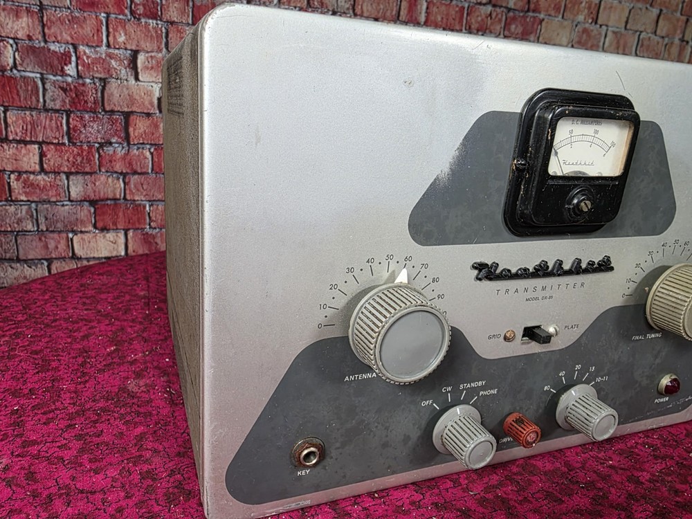 💥Powers On💥 Heathkit DX-35 HAM Transmitter