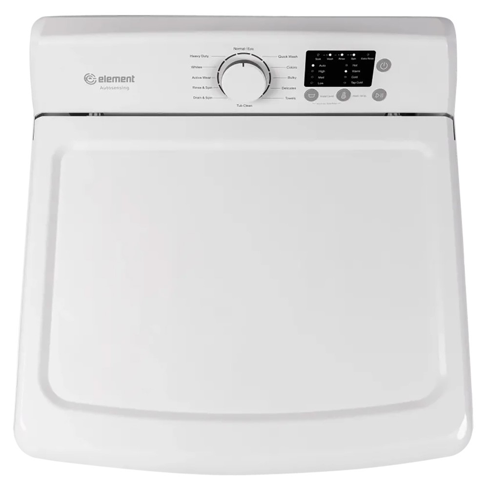 Element 3.7 cu. ft. Top Load Washer with Agitator - White