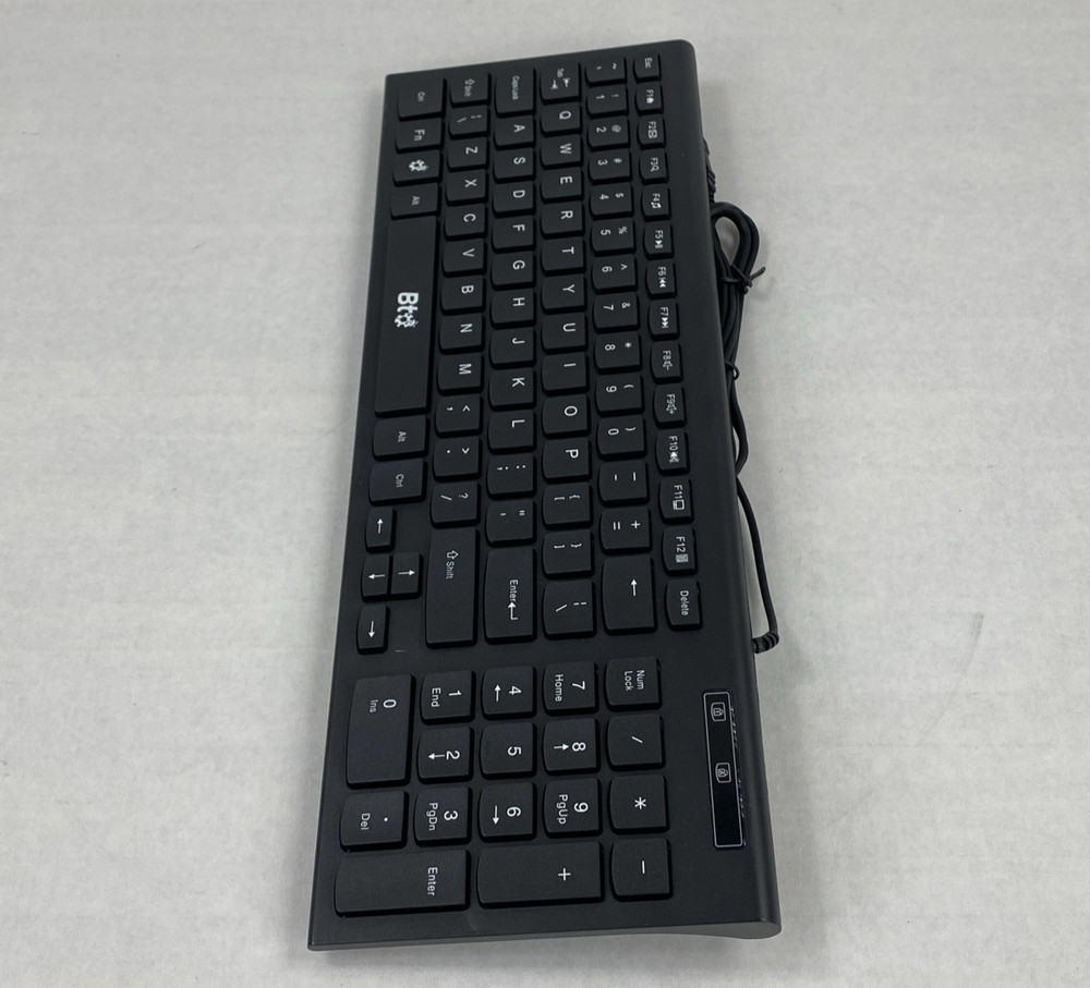 BTO USB Wired Comfortable Keyboard