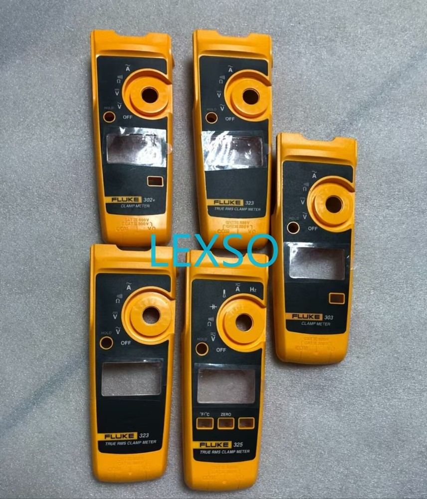 3pcs FFluke 325 AC Clamp Meter Front Top Front Shell Housing Cover