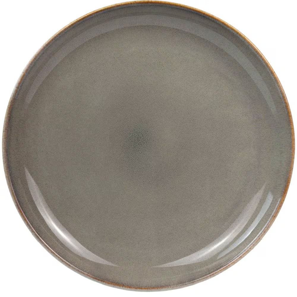 Resona Moss 16-Piece Green Dinnerware Set