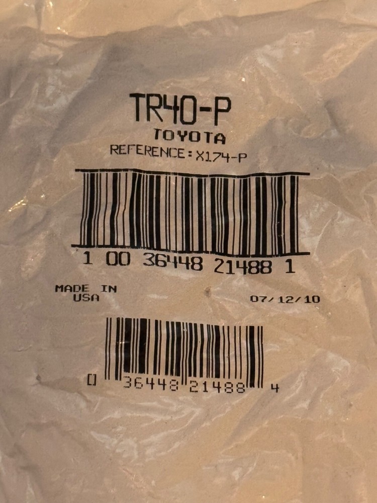 Kaba Ilco TR40-P Plastic Head Key Blank (5-Pack)