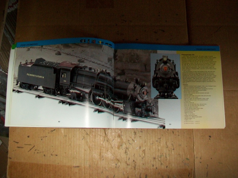 2002 Vintage Lionel Classic Train Catalog Volume 1