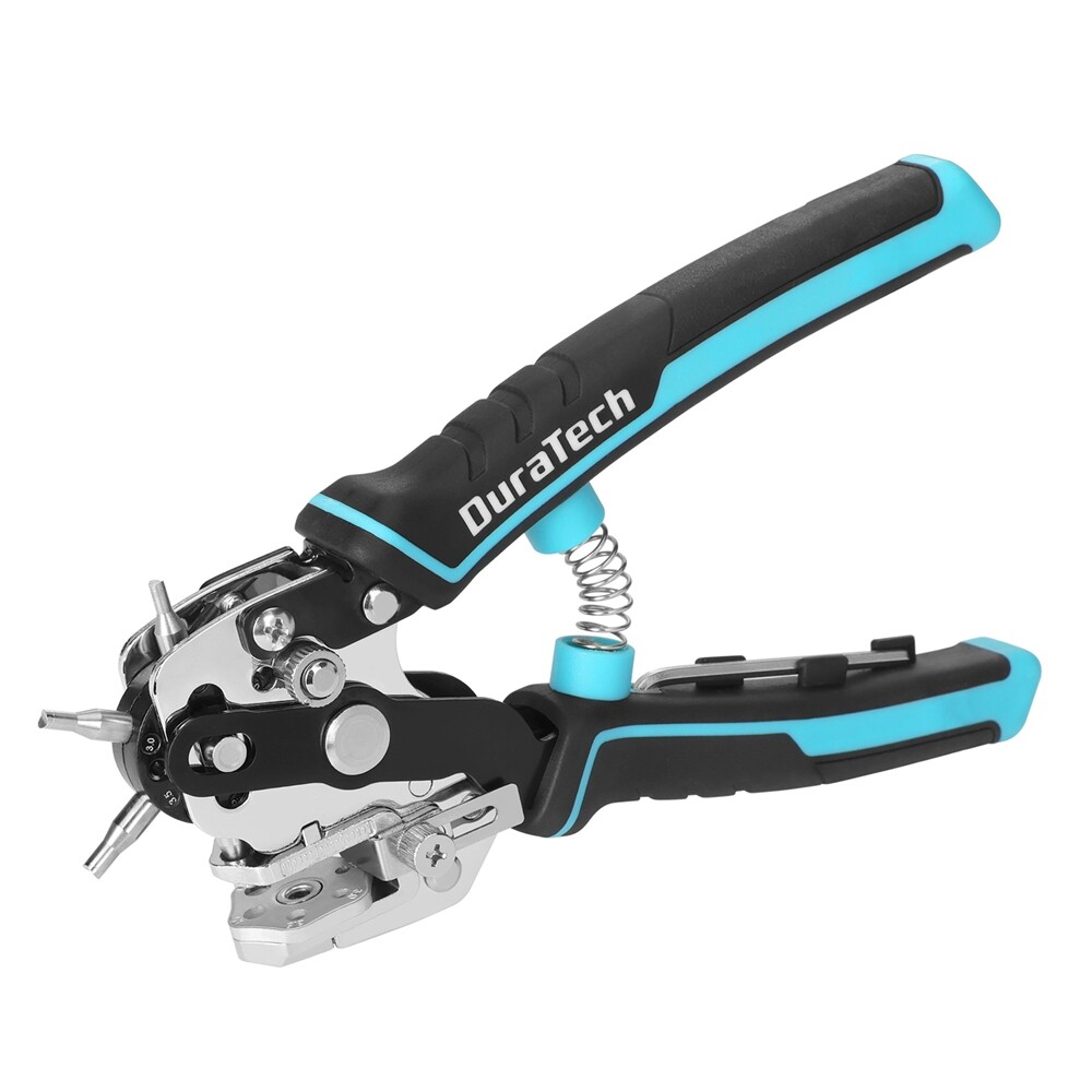 DURATECH Heavy Duty Belt Leather Hole Punch Hole Punch Plier Solid Hole for Belt