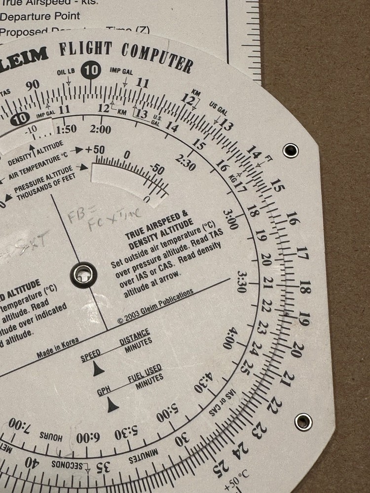 Gleim Flight Plan Sequence - Flight Computer. 2007 Gleim Publications.