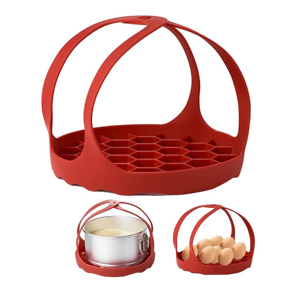 Silicone Sling Lifter, Cooker Sling With Handles Cooling Drying Rack Bakeware Sl