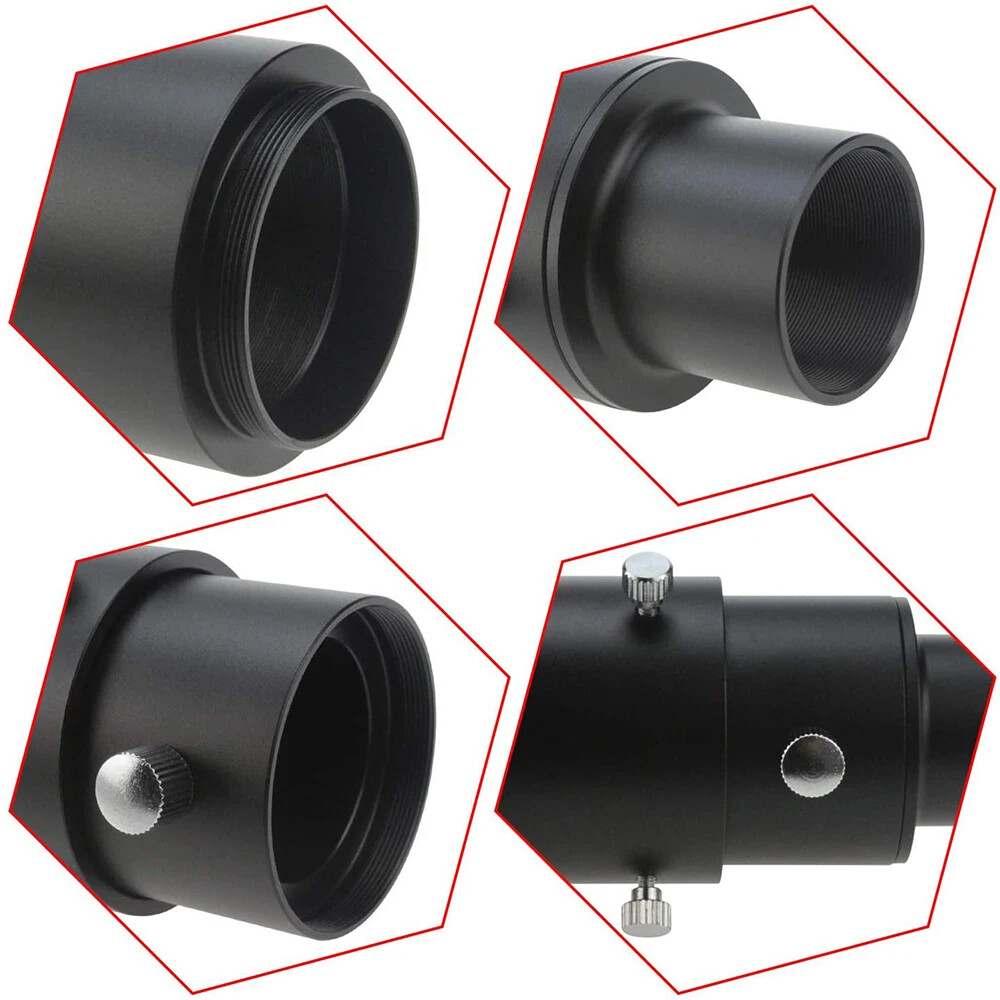 1.25" Telescope T Thread Camera Adapter for Prime Focus and Variable Eyepiece