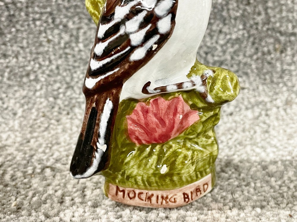 VINTAGE GARNIER 1971 EMPTY OLD BIRD ON TREE BOTTLE