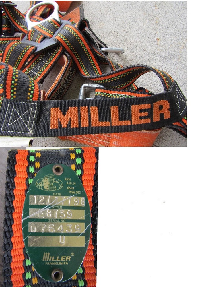 NICE MILLER MODEL E8759 CLIMBING BELT