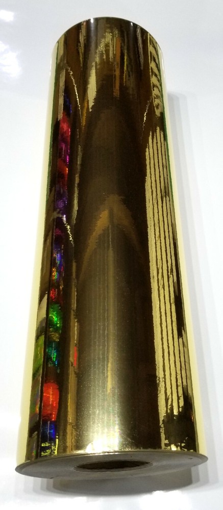Gold Chrome Mirror Sign Plotter Cutter Vinyl Roll