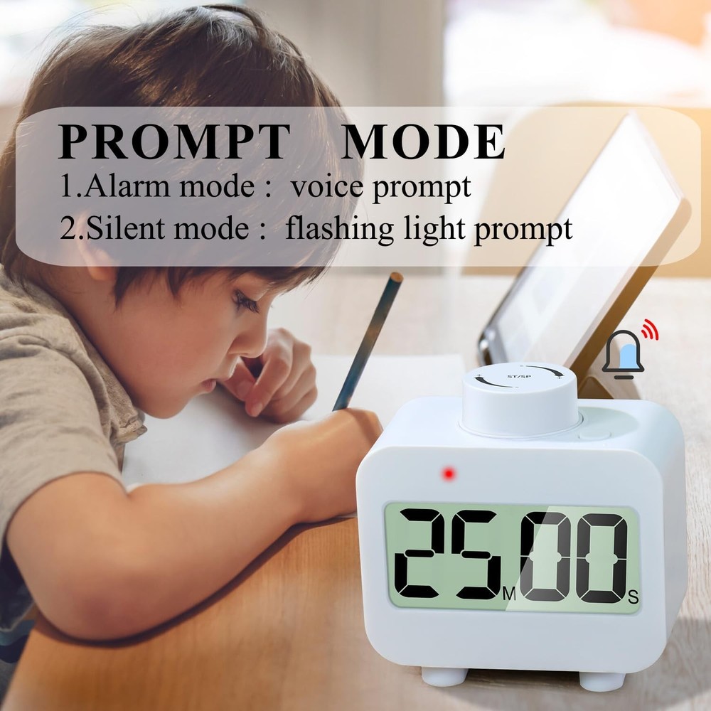 Digital Timers, Digital Kitchen Timer for Cooking,Countdown Countup Timer for...