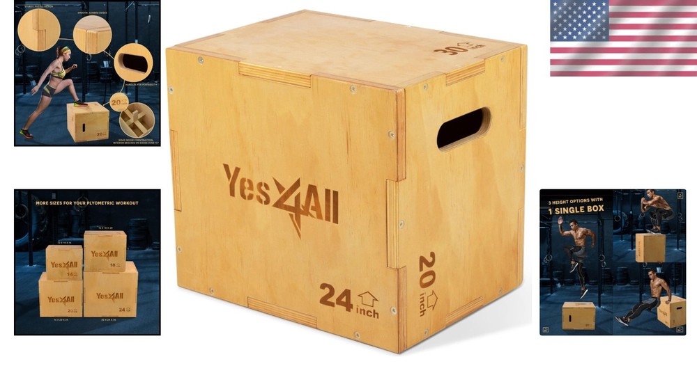 Plyometric Box for Strength Training