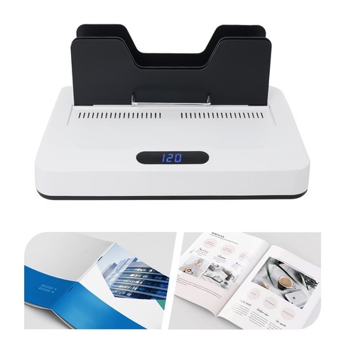Electric Heat Binding Machine Tabletop Heat Binding Device Hot Melt Machine