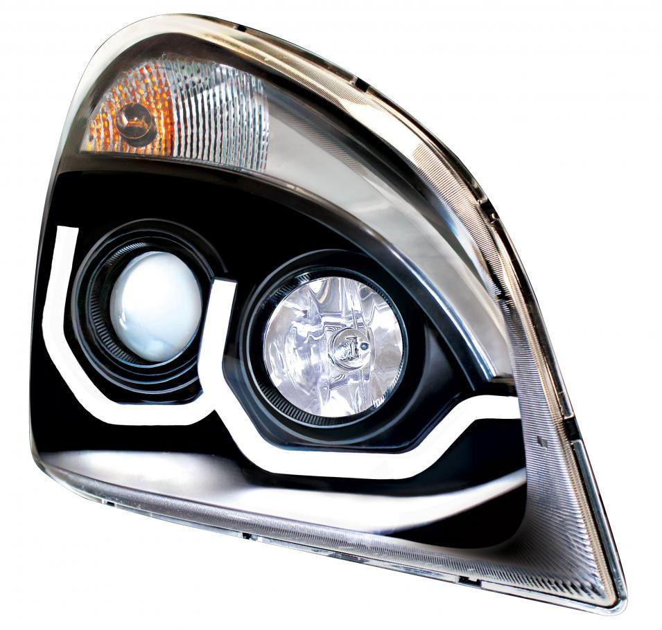 Freightliner Cascadia LED Projection Headlight - Driver Side