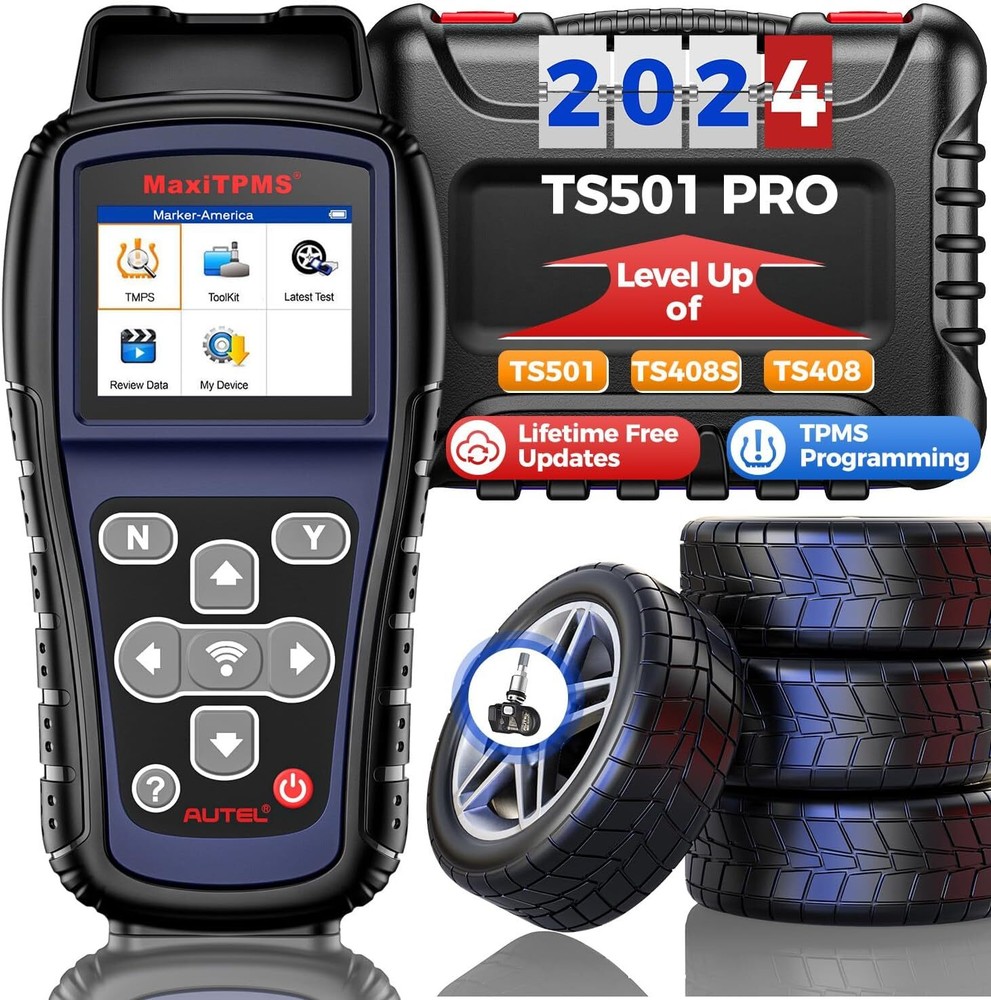 Autel Maxi TPMS TS501 Pro Diagnostic Tool Scanner program Tire Pressure Sensor