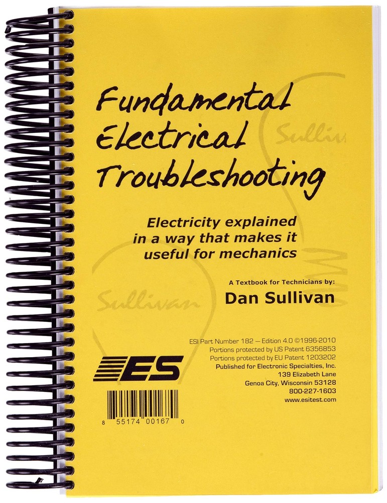 LOADpro Electronic Specialties 182 Fundamental Electrical Troubleshooting Book
