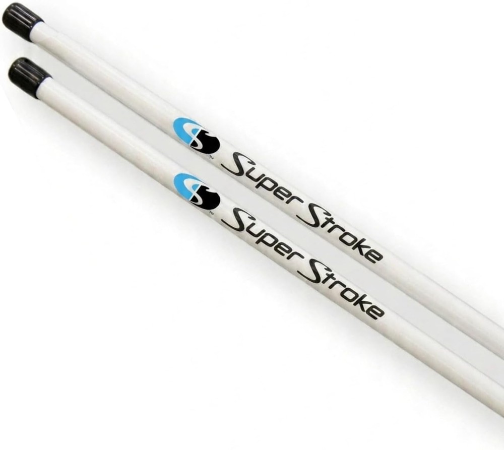 Golf Alignment Sticks 45" Fiberglass Rods, Full Swing Training Aid Kit, Help'...