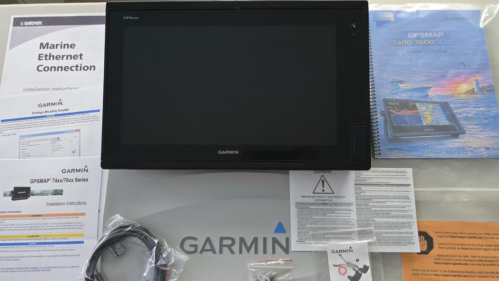 Garmin GPSMAP 7616 – 16” Touchscreen Chartplotter – Fully Tested