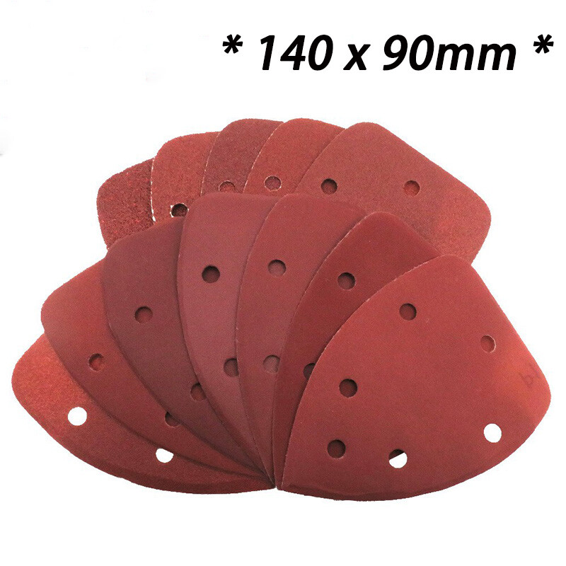 Palm Sander Mouse Pads Detail Sanding Pads Triangle Sanding Sheets 40 -1000 Grit