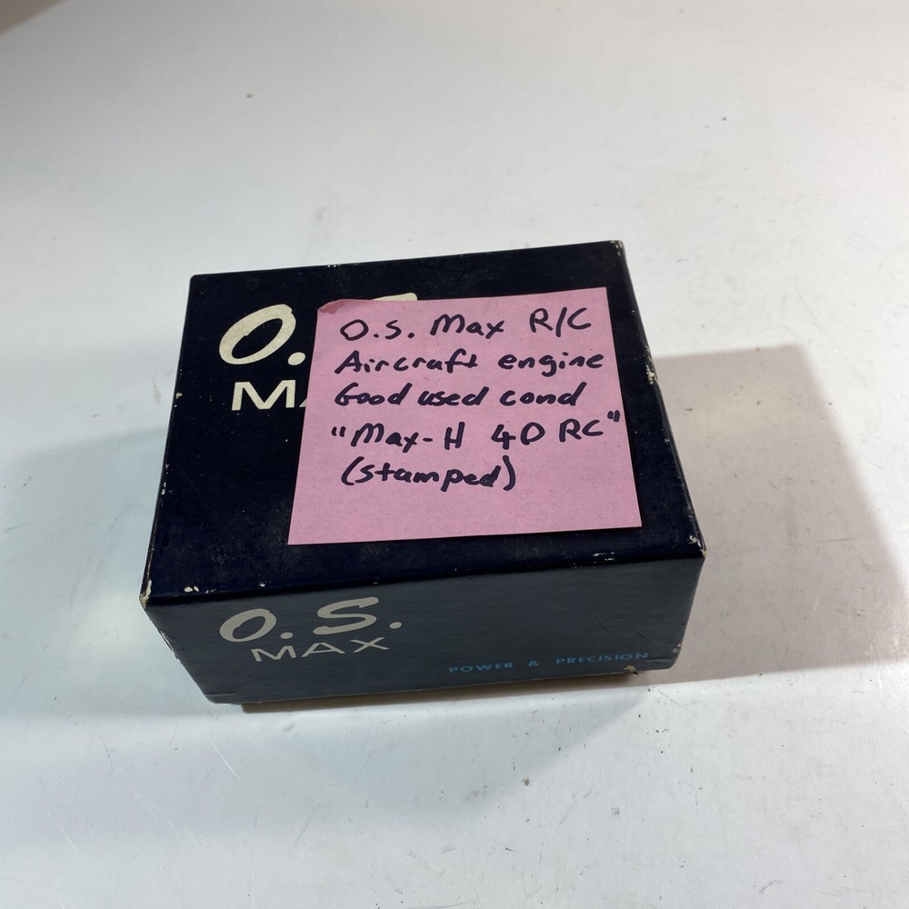 O.S. MAX 40 H W/ Original Box & Paperwork