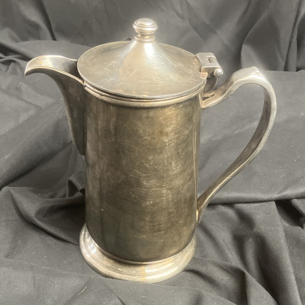 Ally’s Regency Service Carts Silverplate Pitcher Jug 9.5" Tall