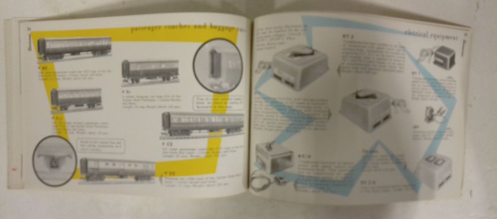 Rivarossi HO Scale 1957 General Catalog