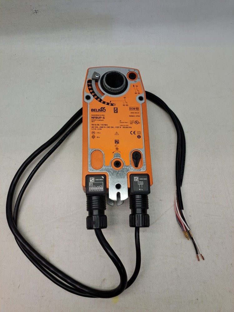 BELIMO NFBUP-S spring-return damper actuator NEW, no box