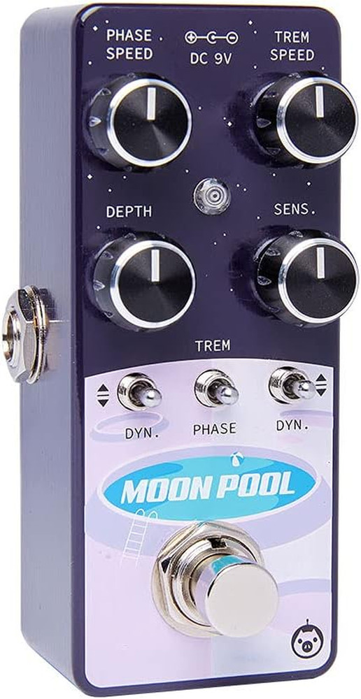 EMTP Moon Pool Tremvelope Phaser Guitar Pedal