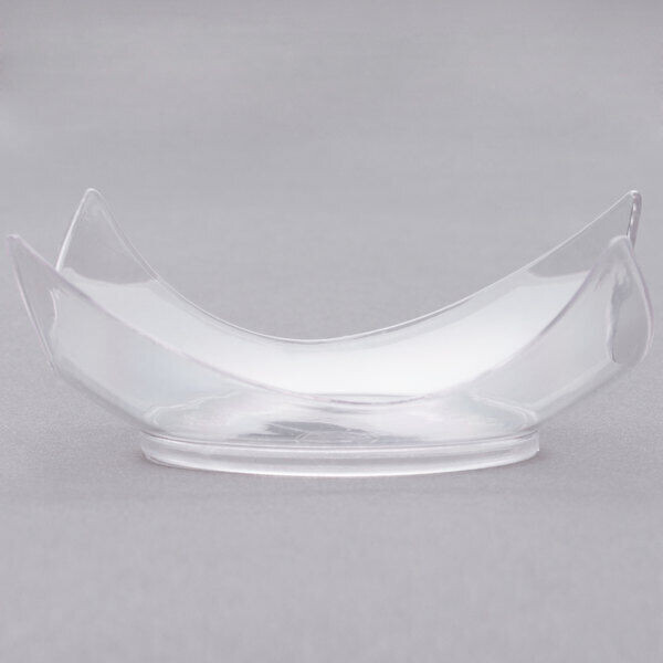 Fineline Settings 6203-CL, 2.75x2.75-Inch Clear Plastic Tiny Tortes, 200/CS
