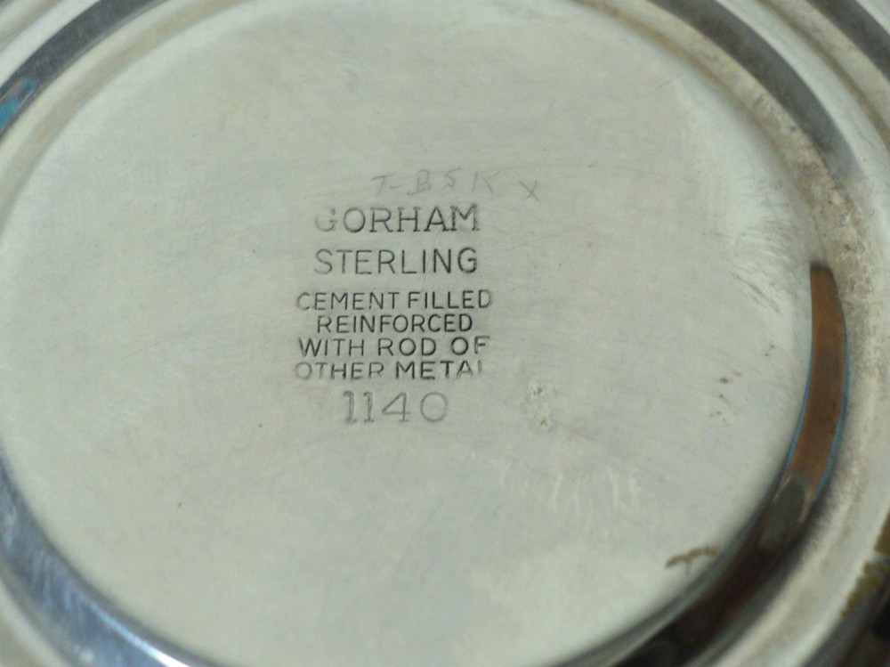 Gorham STRASBOURG Sterling Silver 6.25" Compote, #1140