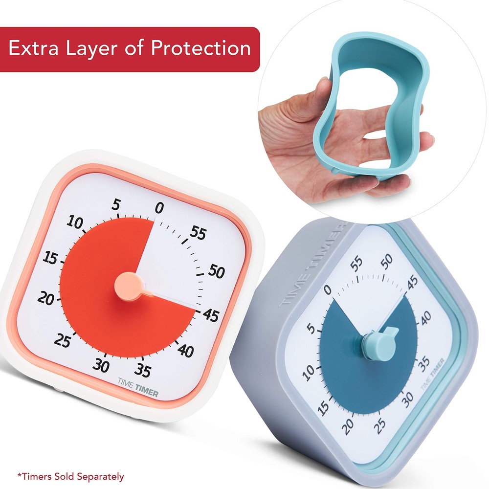 TIME TIMER Home MOD Neutral Cases - for Classroom Learning, Homeschool