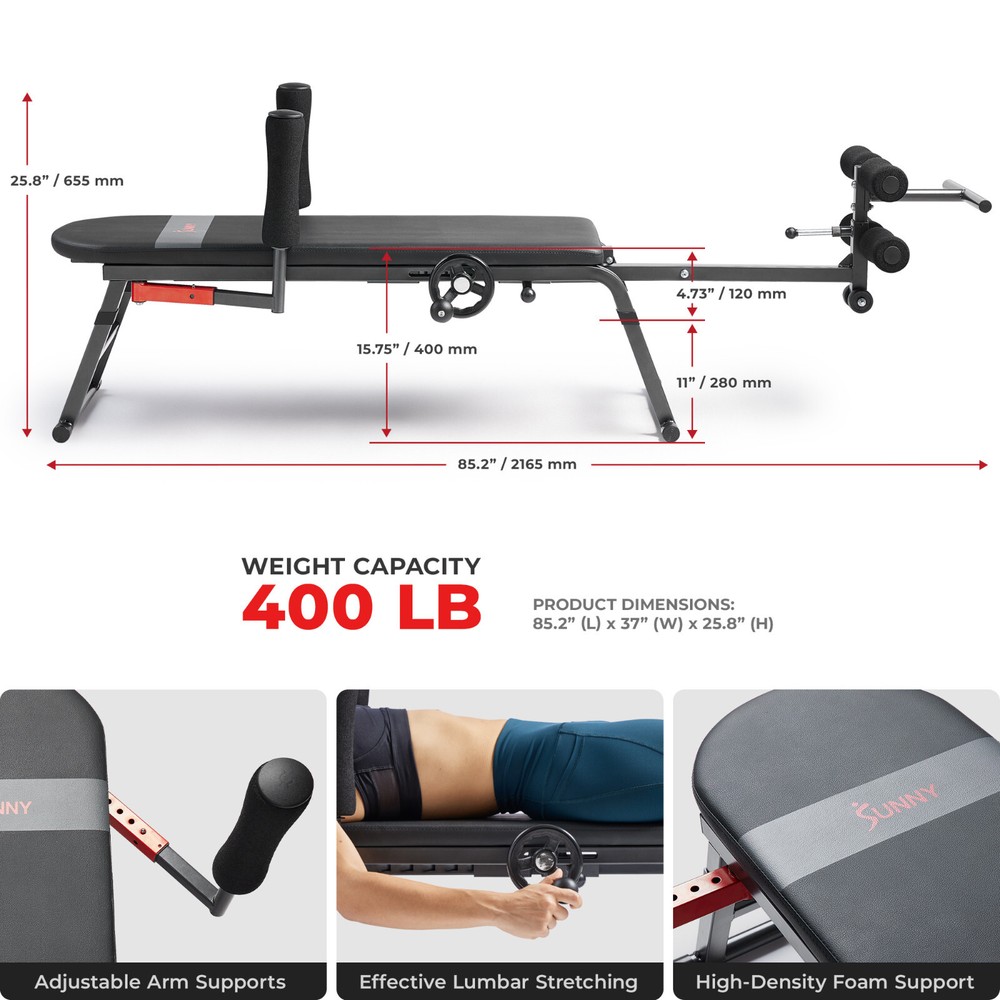Inversion Tables for Back Pain Relief Decompression Table Stretch Gym Training