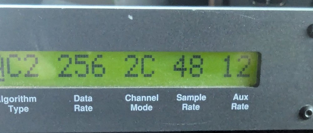 Dolby DP503 Digital Audio Encoder AC-2 Broadcast Rack Unit AES/EBU Working